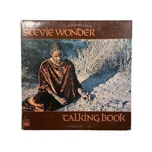 Stevie Wonder Talking Book Tamla Motown Records T-319L 1st Press Braille 1972